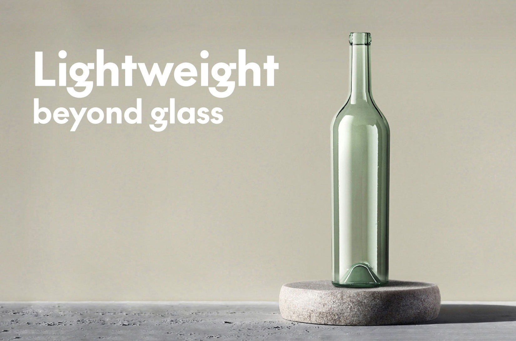  When an asymmetrical bottle is the most sustainable choice