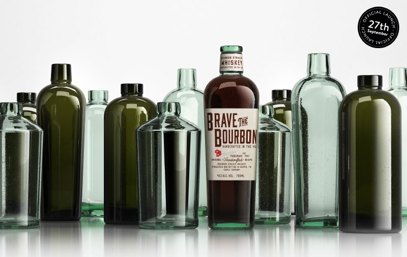 The new wild glass bottles for spirits are here!