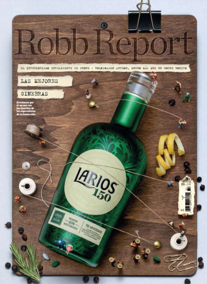 Robb report, larios 150° aniversario